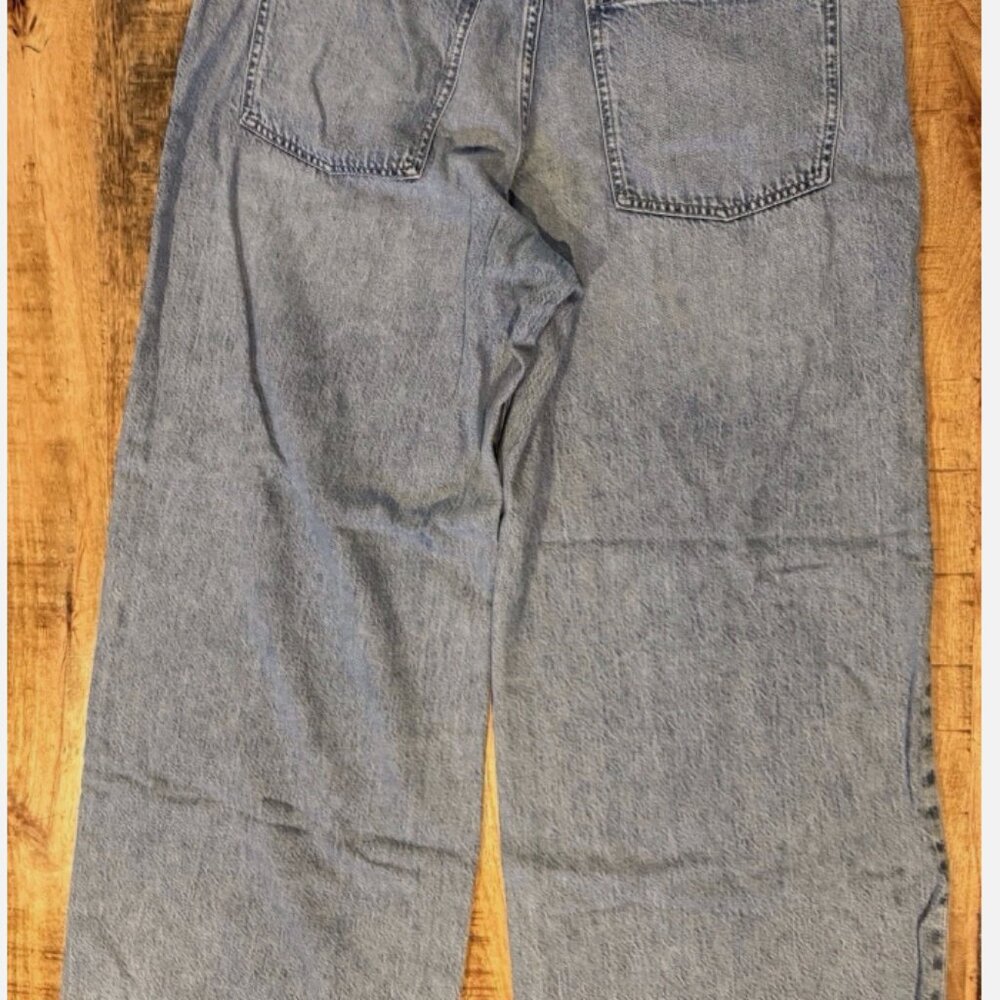Madewell Curvy Superwide-Leg Jeans: Airy Denim Edition Size 32 - Picture 7 of 14